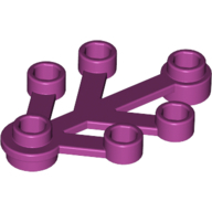 Lego listy rostliny, purpurová (6177019, 6268822)